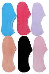 Vibrant Colored No-Show Anti-Slip Low Cut Footie Socks
