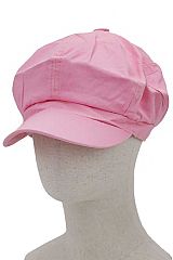 Pastel Colored Cabby Newsboy Cap