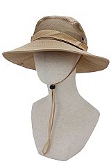 Mesh Crown Outdoor Boonie Bucket Fisherman Hat