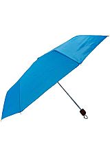 Plain Solid Color Plastic 3-Fold Manual Travel Size Compact Umbrella