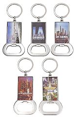 Los Angeles California Cityscapes Bottle Opener