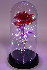 Rechargeable Galaxy Rose Dome LED Light Stand