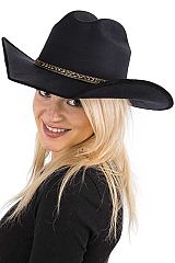 Quarterhorse Crown George Faux Suede Cowboy Hat