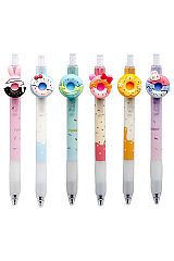 Yummy Sweet Donut 0.5 mm Retractable Click Pen