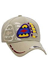 Native Pride Bear Claw Velcro Back Baseball Cap